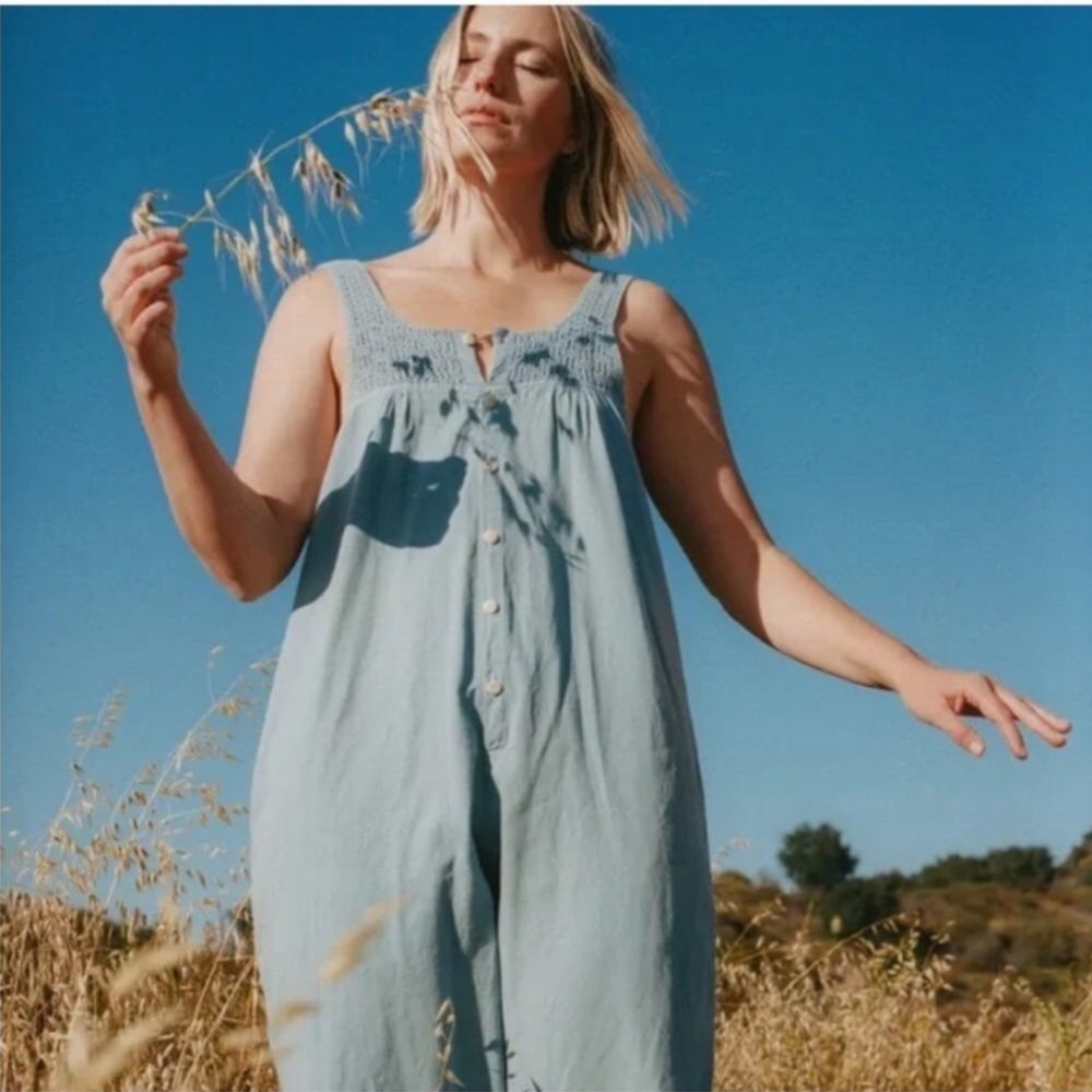 RUDY JUDE Adult Eddie Jumpsuit - Sky